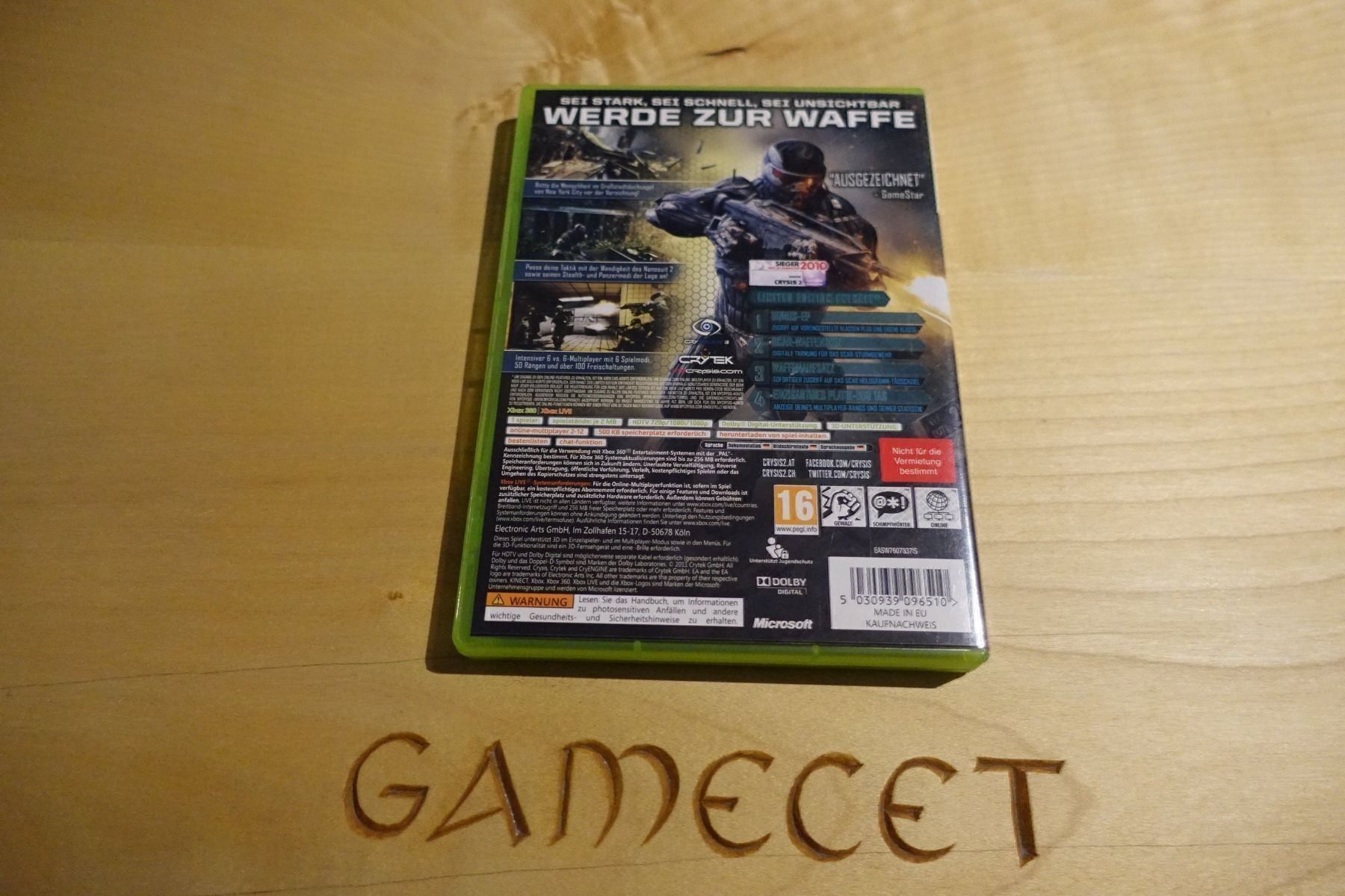 Microsoft Jeux: Crysis 2 – D'occasion à Steinach par Gamecet 2