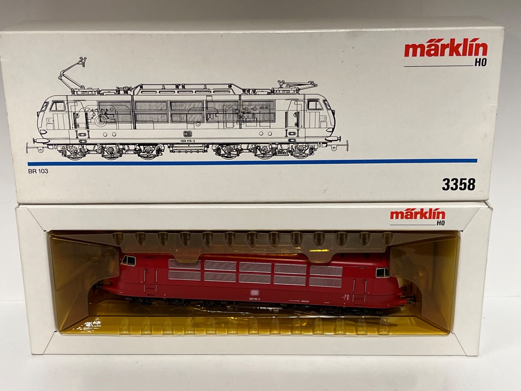 Märklin Modellini di ferrovie: Märklin 3358 BR 103   H0 AC ANALOG – Usato da Neuenhof venduto da ludovicco 8