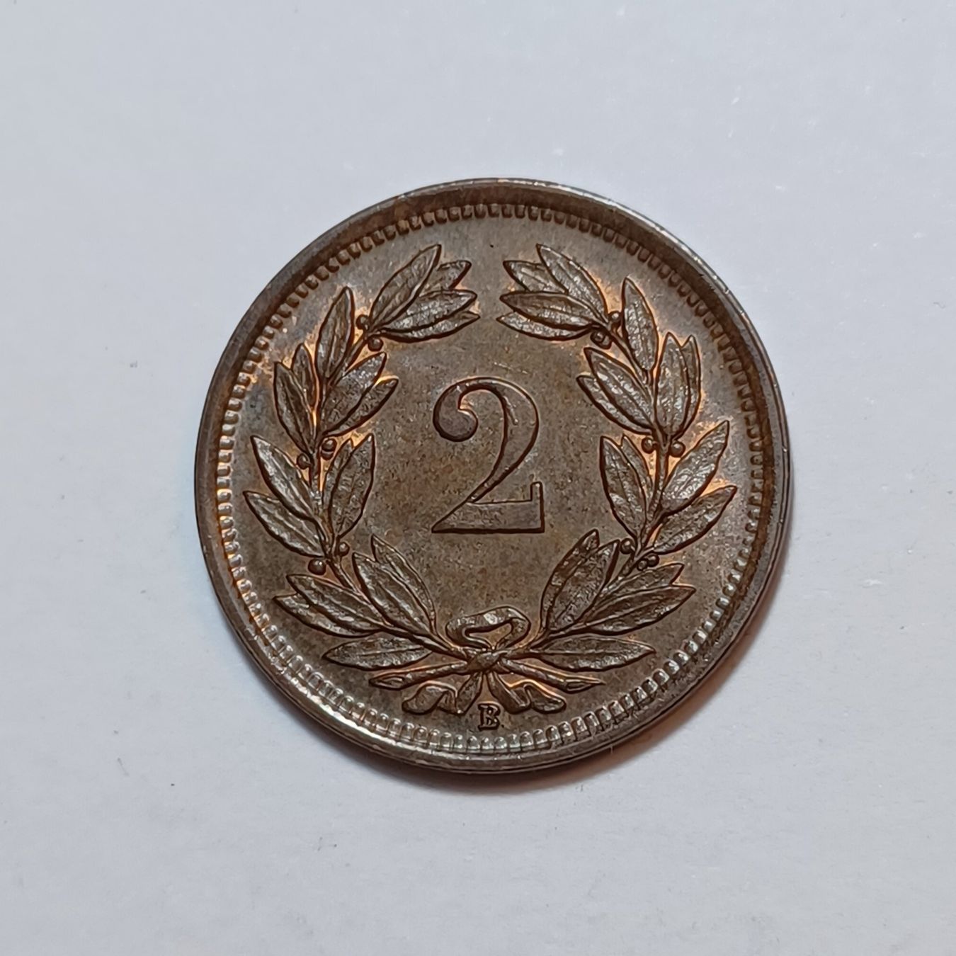 Tutti le monete: 2 Rappen 1932 unz-stgl – Usato da Pfäffikon ZH venduto da Schweizer_Muenzen 1