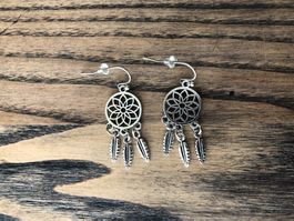 Ohrringe Ohrhänger Boho Traumfänger