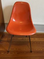 Vitra Eames fiberglass chair, orange