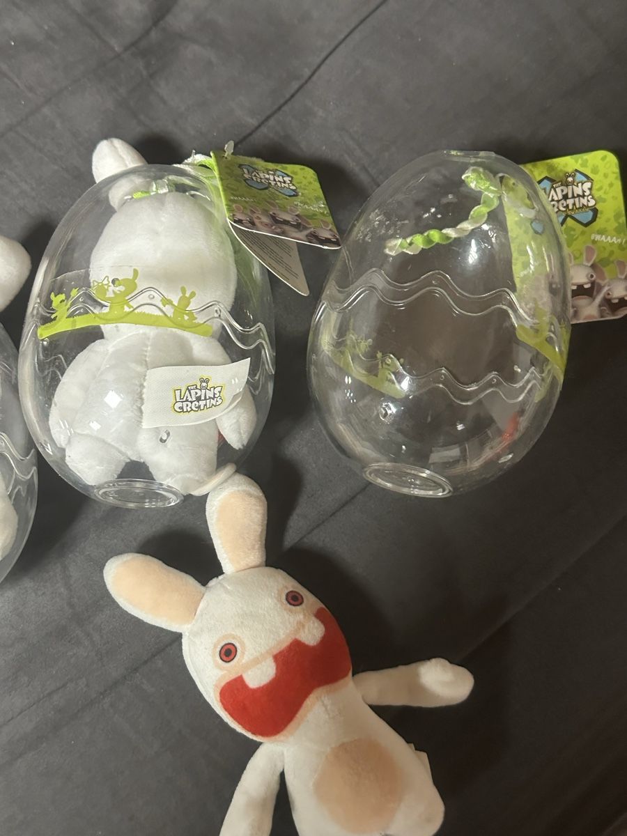 Giocattoli: Rabbids Invasion Plüschfiguren im Ei – Usato da Deitingen venduto da Himhip 3