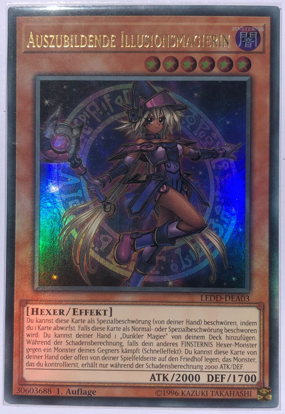 Yugioh Carte collezionabili: YuGiOh Auszubildende Illusionsmagierin – Nuovo (secondo la descrizione) da Altstätten SG venduto da ChangeMaker