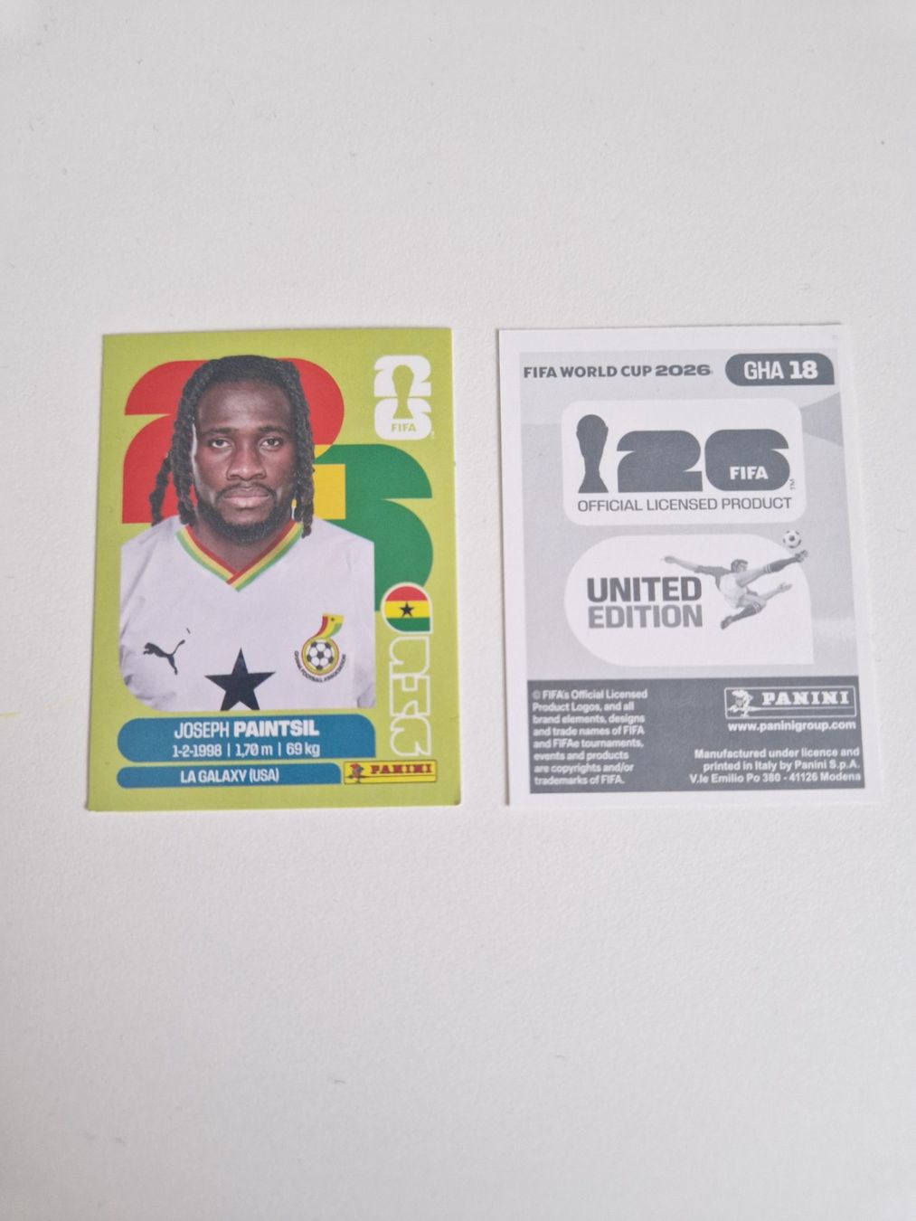 Panini Cartes à collectionner: Panini Sticker GHA18 – Neuf (Voir description) à Stüsslingen par white_angel86