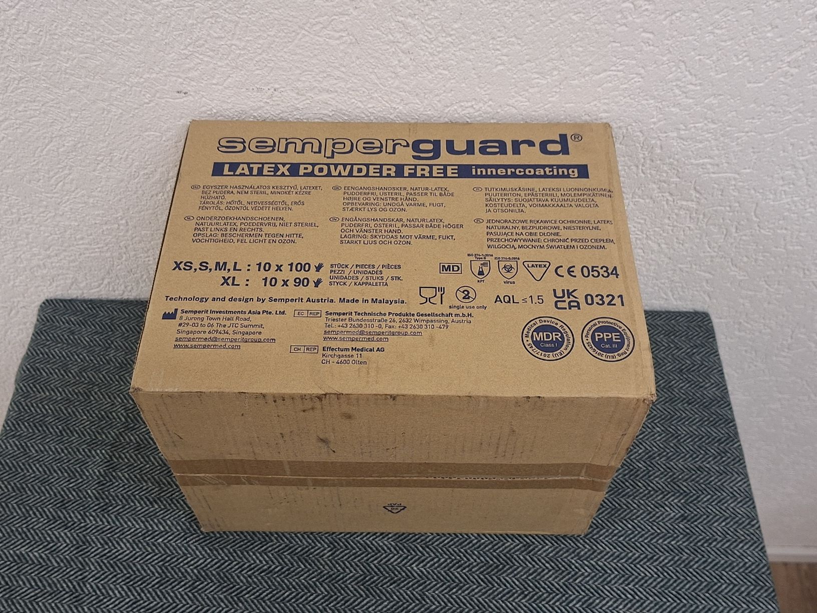 Handschuhe & Handstulpen: Semperguard Latex Handschuhe puderfrei M – Neu (gemäss Beschreibung) aus Grüt (Gossau ZH) von wisdomio7 2