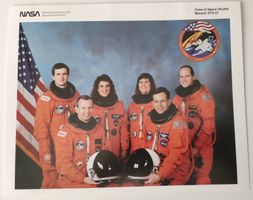 Space Shuttle Crew NASA STS-57 /  Juni 1993 // 25.5/20