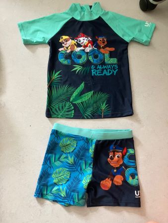 Badehose mit UV Shirt