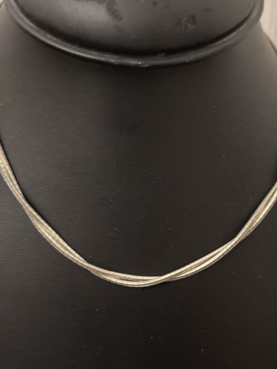 Catenine: Joli collier en argent 925 Italie – Usato da Genève venduto da ati_tj8f 1