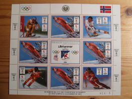 Ski WM 1994 Lillehammer Briefmarkenblock Vreni Schneider Zur