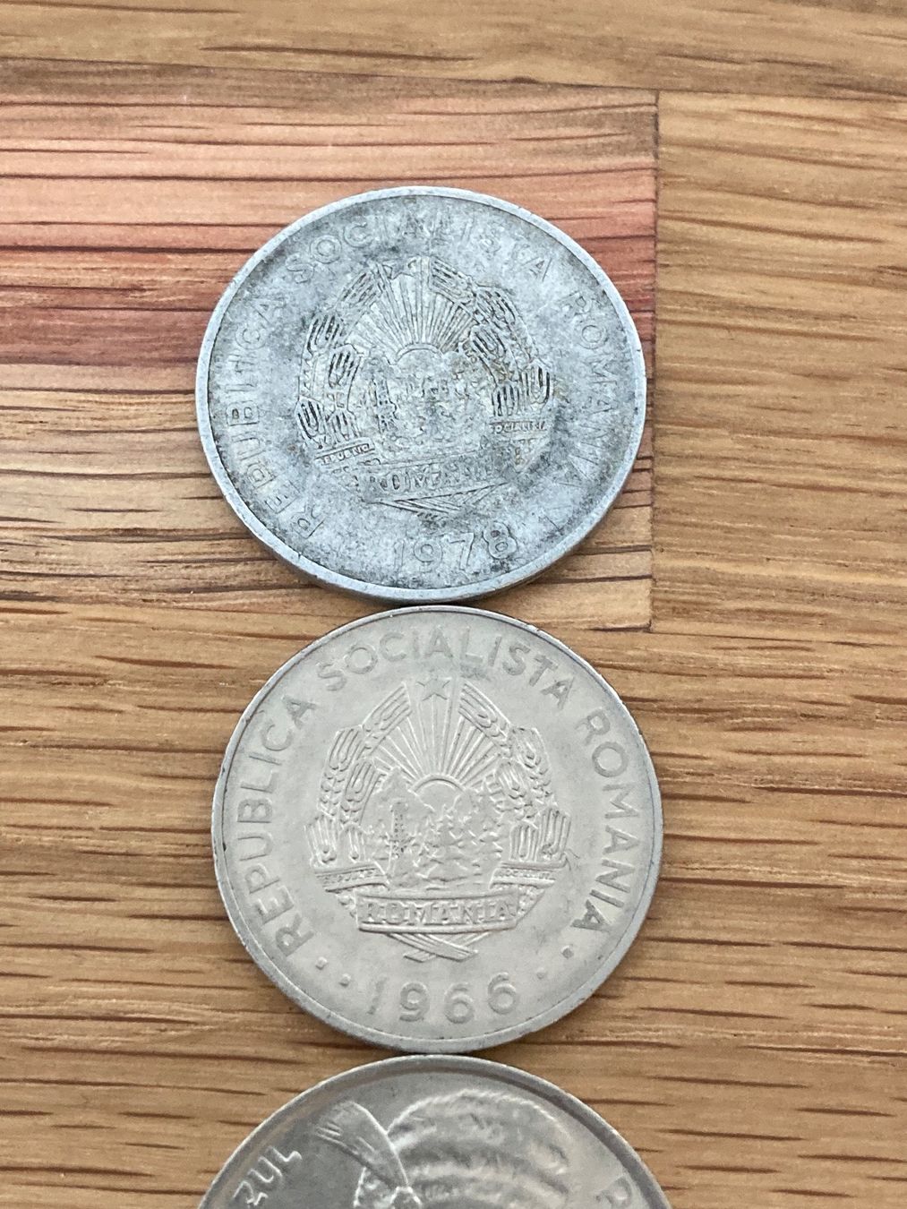 Tutti le monete: Trois pièces de Roumanie – Usato da Villars-sur-Glâne venduto da Graca03 3