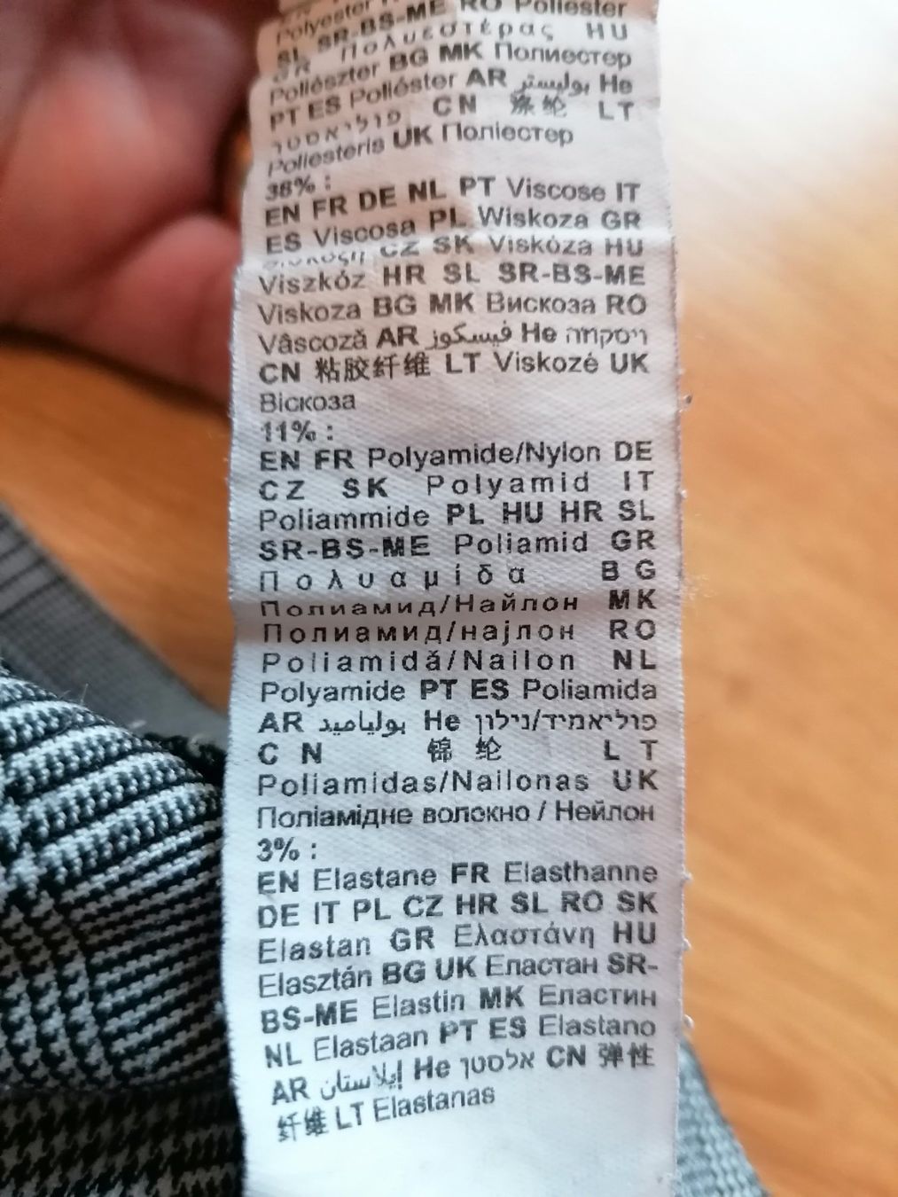 Hosen: Pantalons à carreaux, bas, pantalon – Gebraucht aus Montcherand von petiteoune75 6