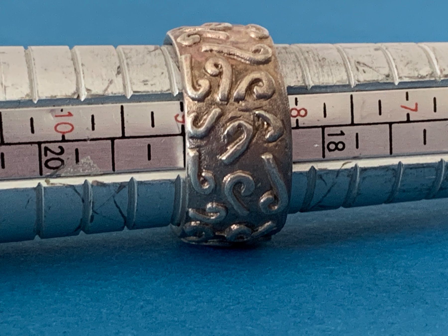 Ringe: Silberring bauchiger DESIGNERRING (60) – Gebraucht aus Dittingen von Bijoubelle 7