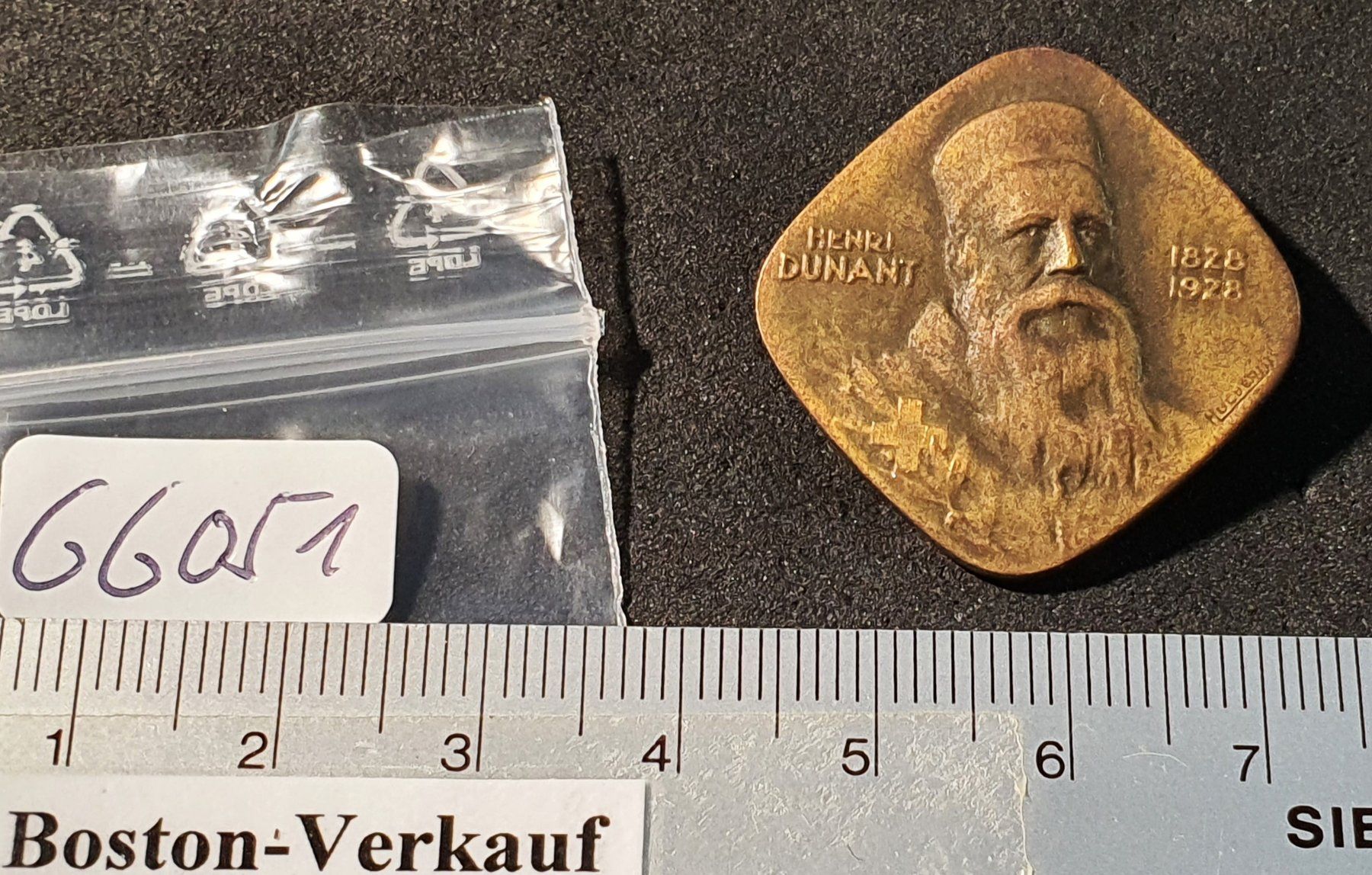 Placchette & Badge: GG051 - Alte Brosche Henry Dunant Schweizer Samariterbund – Usato da Reinach BL venduto da Boston-Verkauf 2