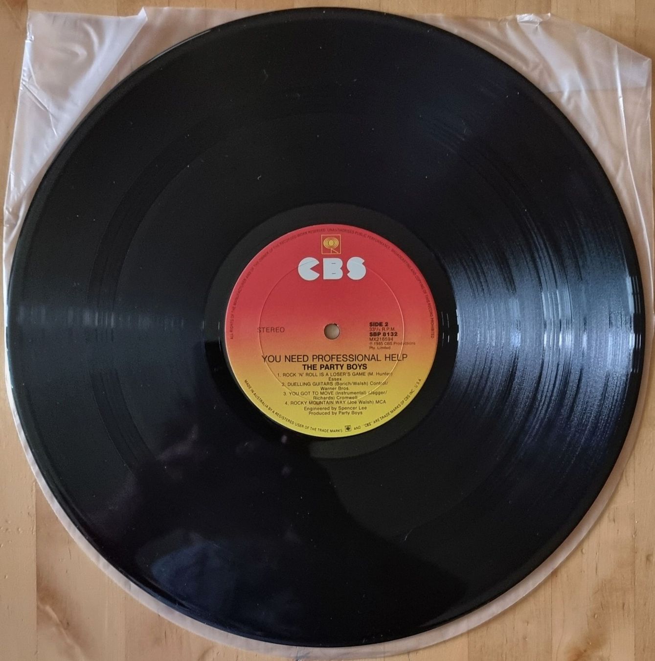 Dischi in vinile: LP The Party Boys "You Need Professional Help" mint! – Nuovo e nell'imballaggio originale da Luzern venduto da Frizzz 3