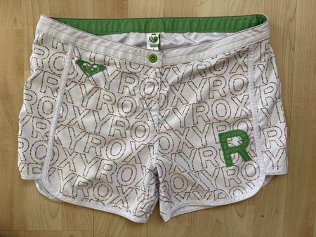 Roxy Boardshorts Damen Weiss Gr.L mit Print
