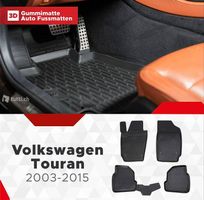 3D Volkswagen Touran Fussmatten 2003-2015