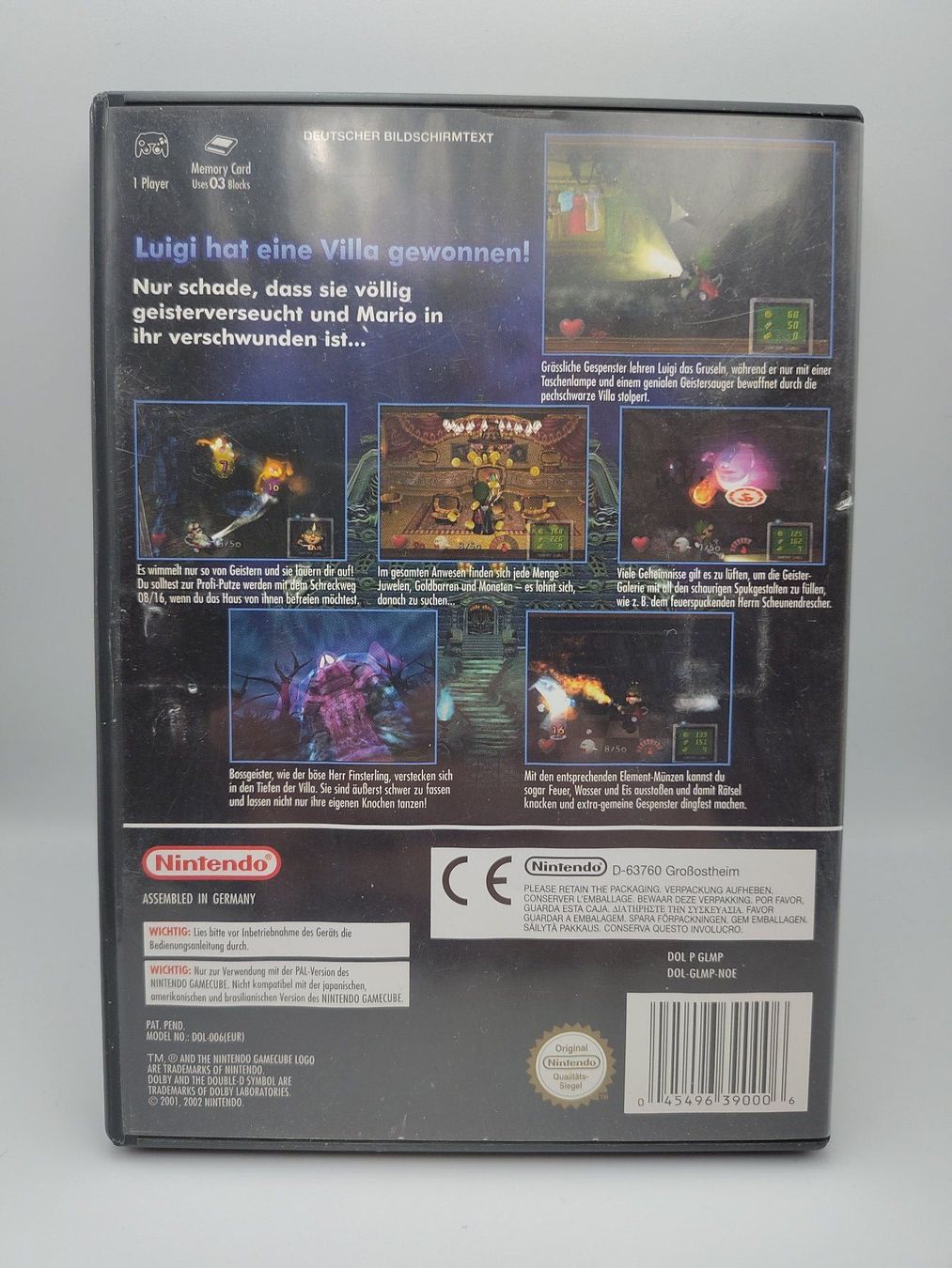 Nintendo Giochi: Luigi's Mansion (Gamecube) (CiB) – Usato da Kloten venduto da SuperRetroPixels 3