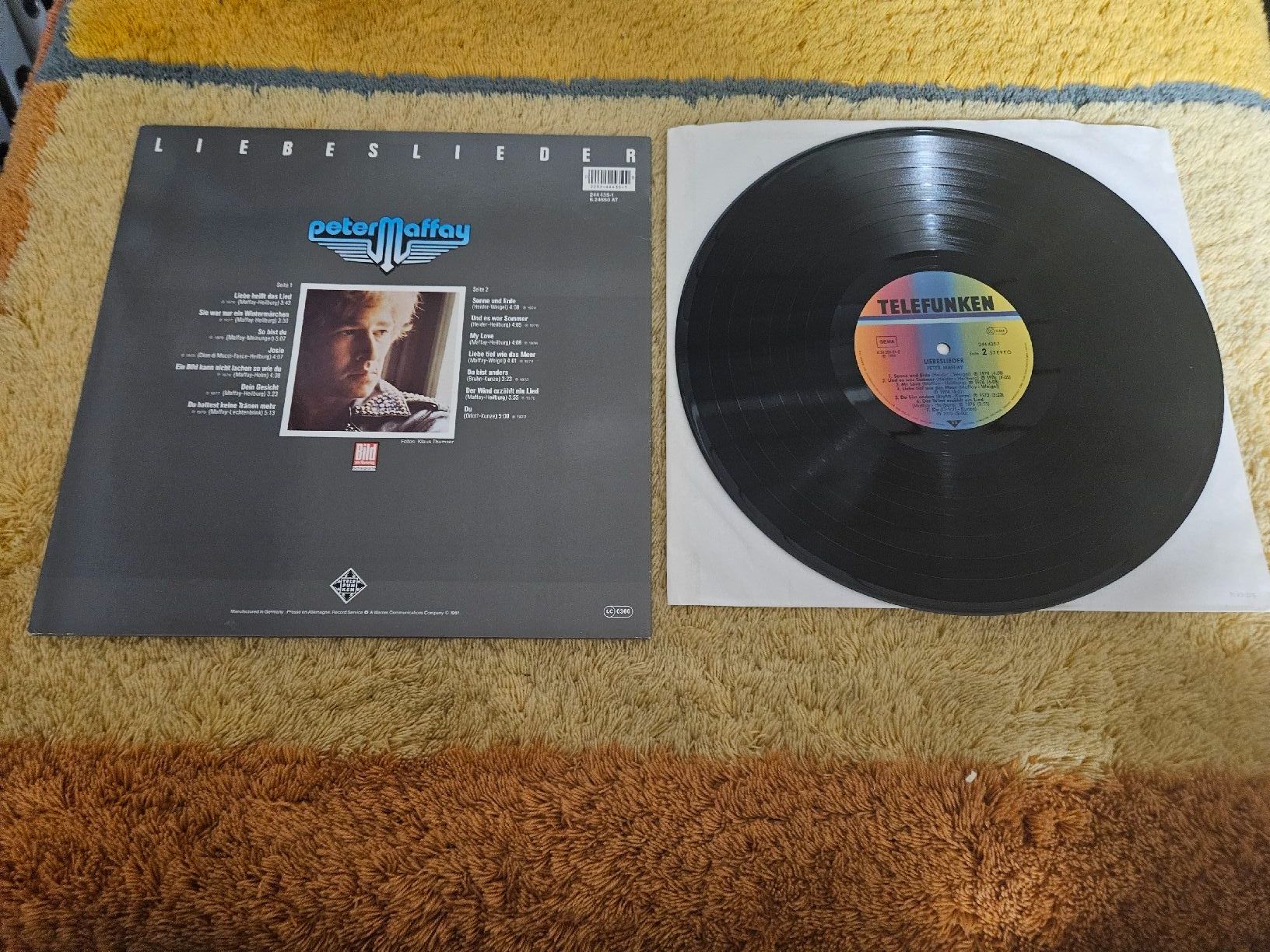 Dischi in vinile: Peter Maffay Schallplatte Lp - Liebeslieder – Nuovo (secondo la descrizione) da Lyss venduto da Alexine 1