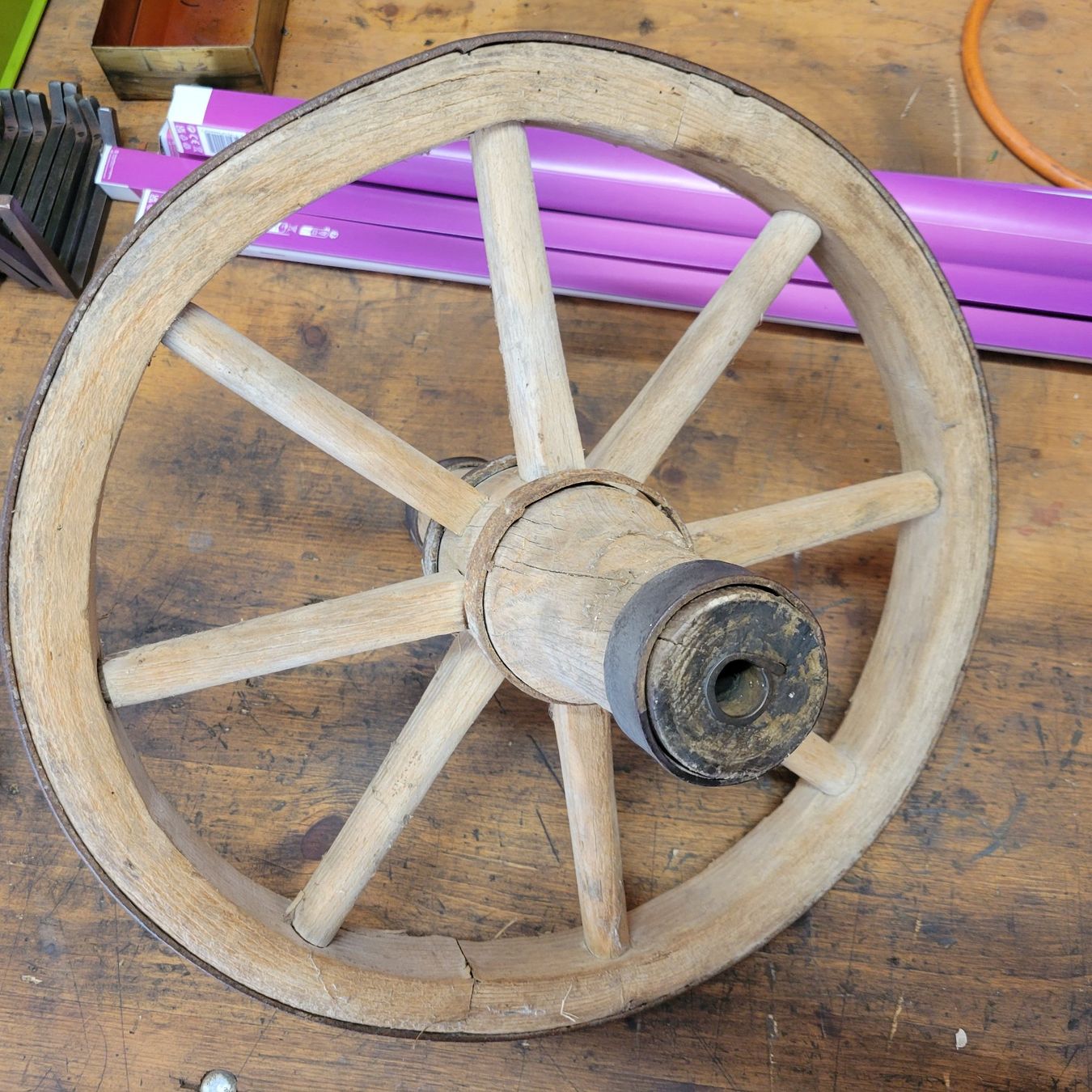 Pneus & Kompletträder: Holzrad – Defekt aus Ettingen von zimmi07 1