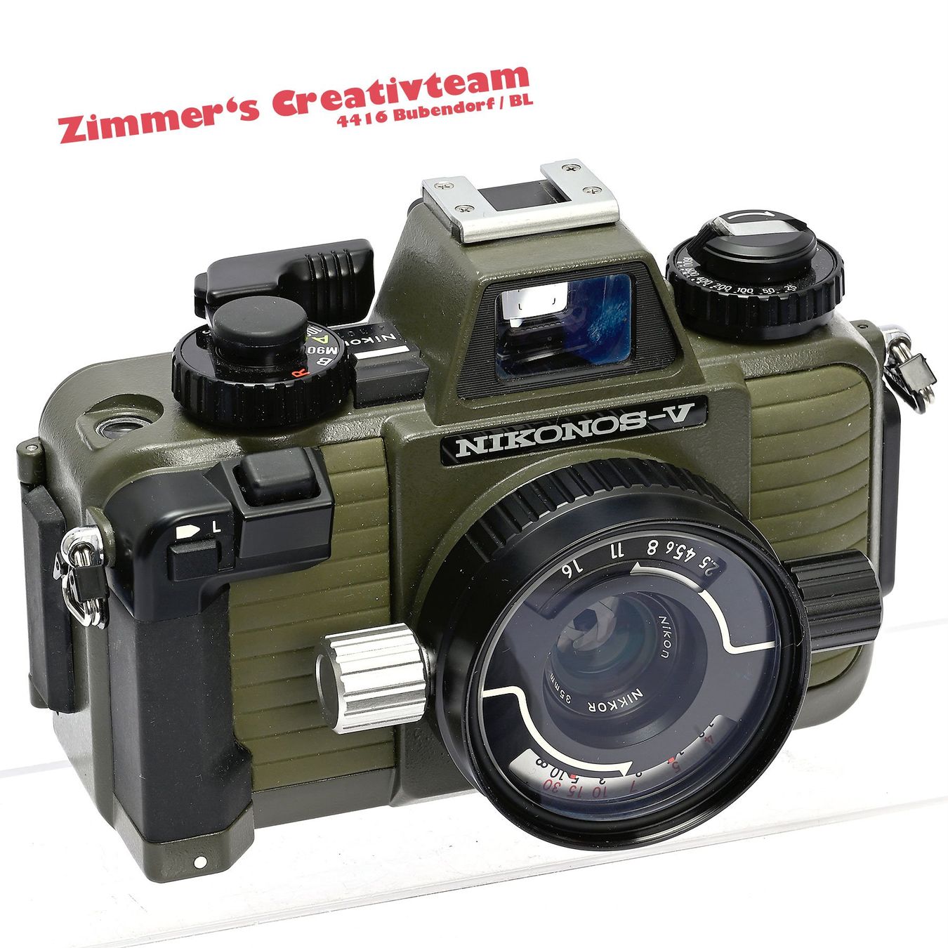 Nikon Fotocamera: NIKON NIKONOS-V, 2 Objektive + Zubehör – Usato da Bubendorf venduto da zimmers_creativteam