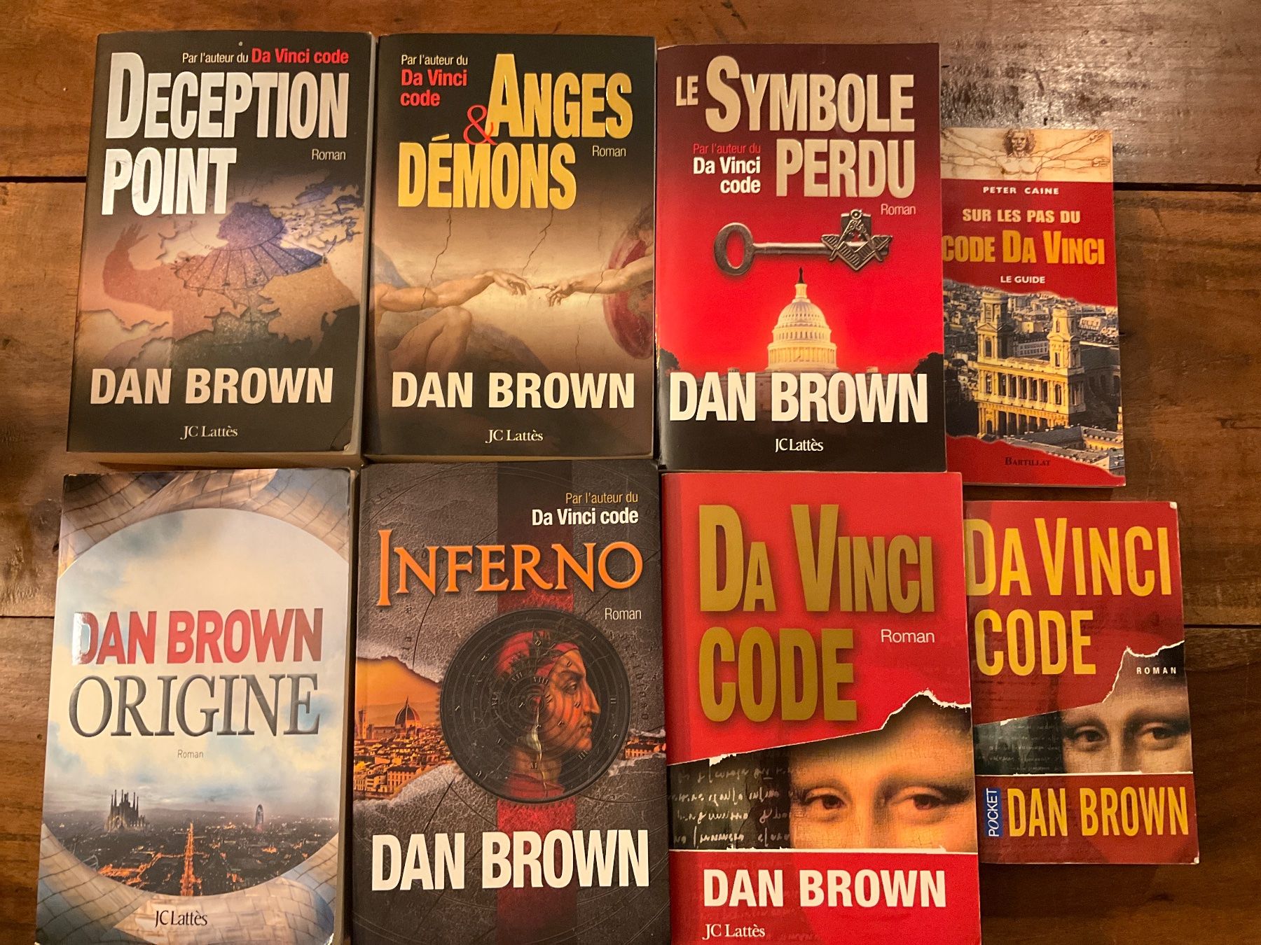 Libri: Série de romans Dan Brown : Da Vinci Code et plus! – Usato da Avenches venduto da Lactobacille