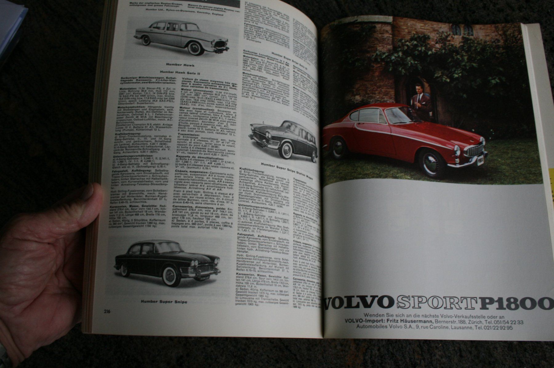 Zeitschriften & Magazine: AUTOMOBIL REVUE KATALOG 1961 – Gebraucht aus Wilen b. Wil von Rasti2 6