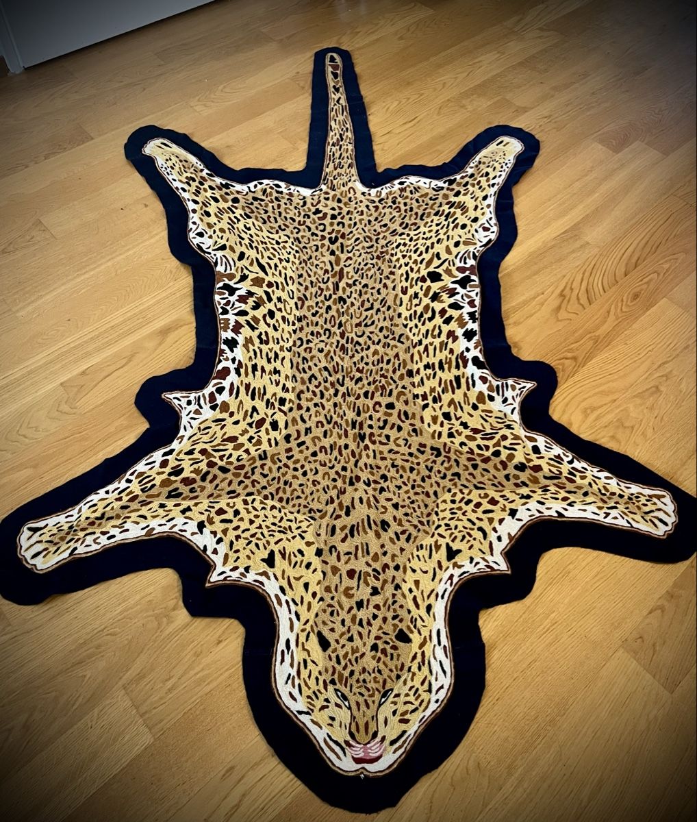 Tappeti: Leoparden Teppich Wolle 100% handmade – Nuovo (secondo la descrizione) da OBERRIEDEN venduto da legpit
