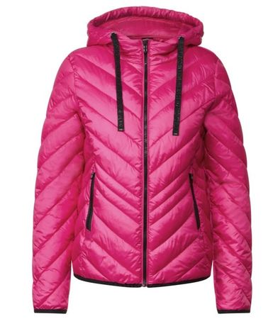 CECIL Übergangsjacke Jacke Steppjacke Pink XXL 46 NEU