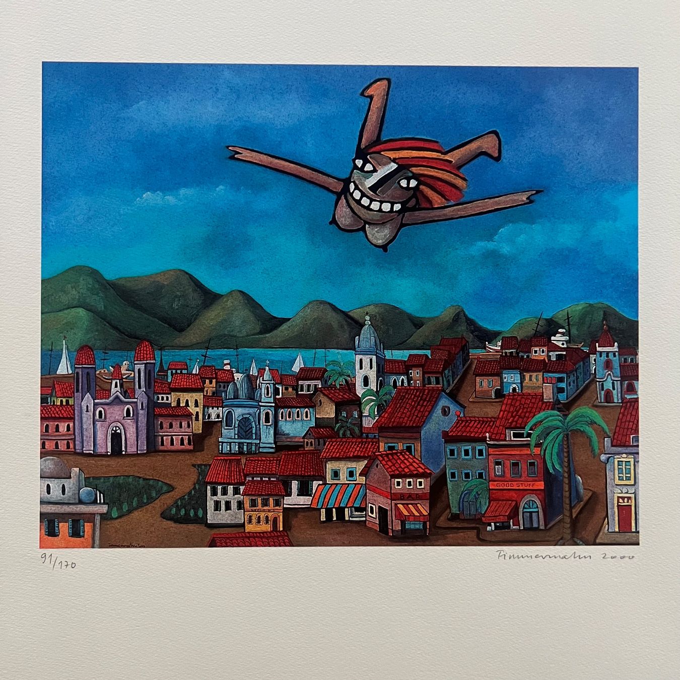 Grafica & Litografie: Timmermahn Lithographie 2000 91/170 – Usato da Bern venduto da Arteed 2