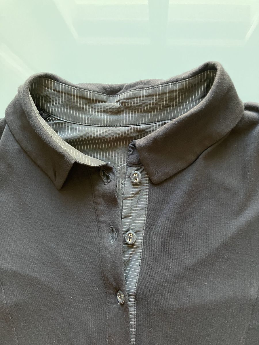 Riani Kleider: RIANI Hemdblusenkleid schwarz Viskose M – Gebraucht aus Bern von robertch 2