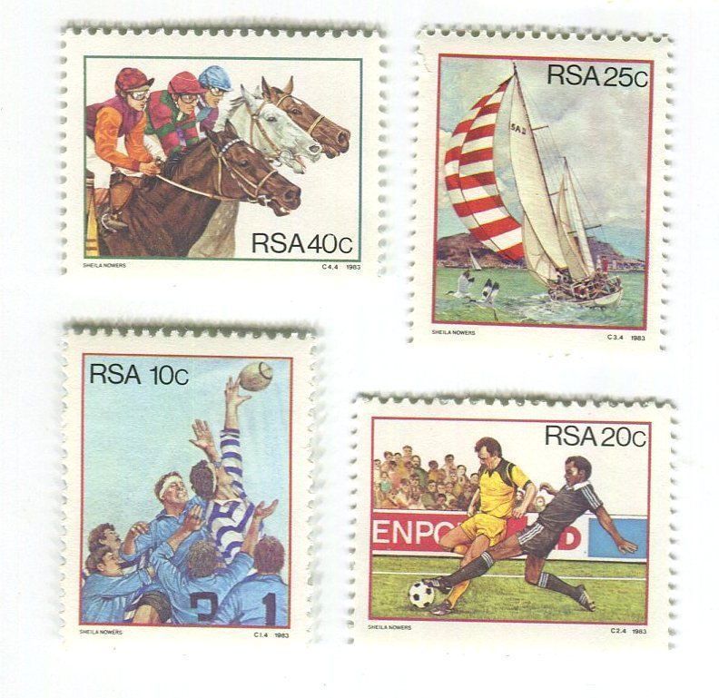 Alle Briefmarken: Briefmarken "Sport". Südafrika. – Neu und originalverpackt aus Basel von Butsch5