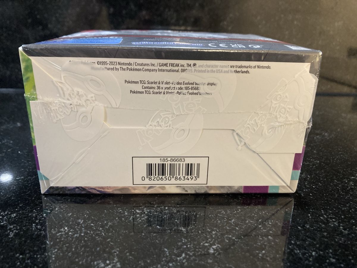 Pokémon Carte collezionabili: Paldea Evolved Display English Sealed + Acryl Case – Nuovo e nell'imballaggio originale da Wohlen AG venduto da Liridon22 5
