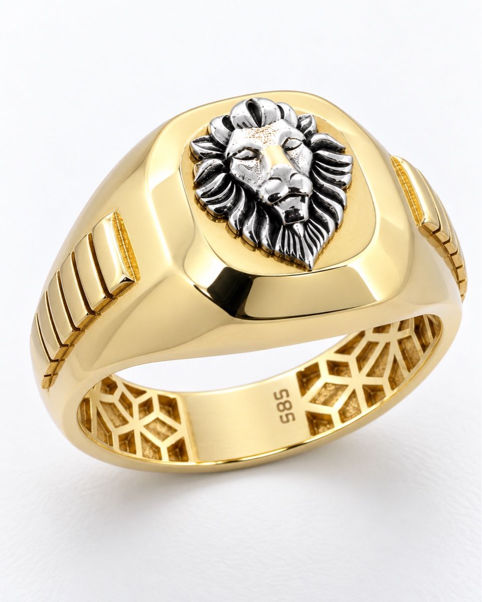 Anelli: 585/14 Karat Gold Ring NEU – Nuovo e nell'imballaggio originale da Murg venduto da MTGold 2