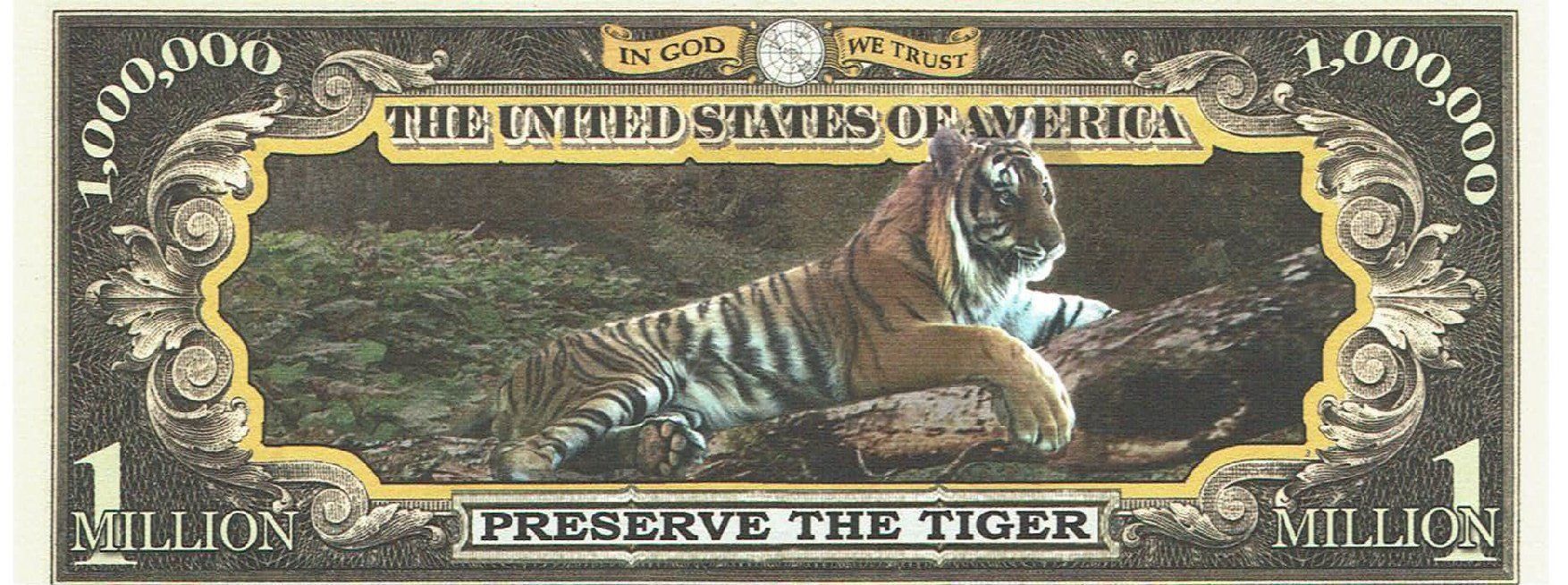 Banknoten: USA Fantasynote 2004 Tiger UNZ – Neu (gemäss Beschreibung) aus Steffisburg von ber_8htf