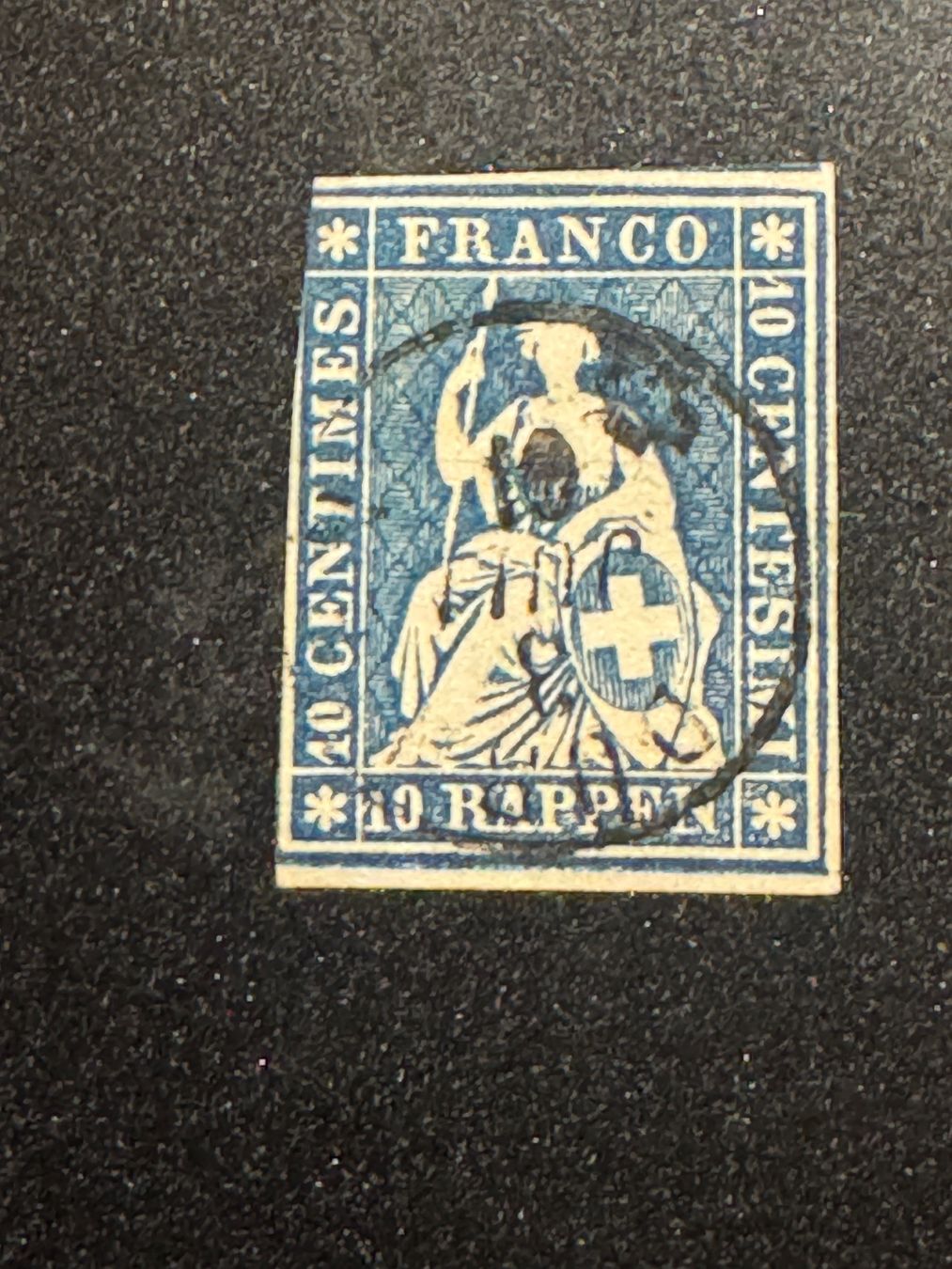 Alle Briefmarken: Toller Strubel – Gebraucht aus Uster von Briefmarken