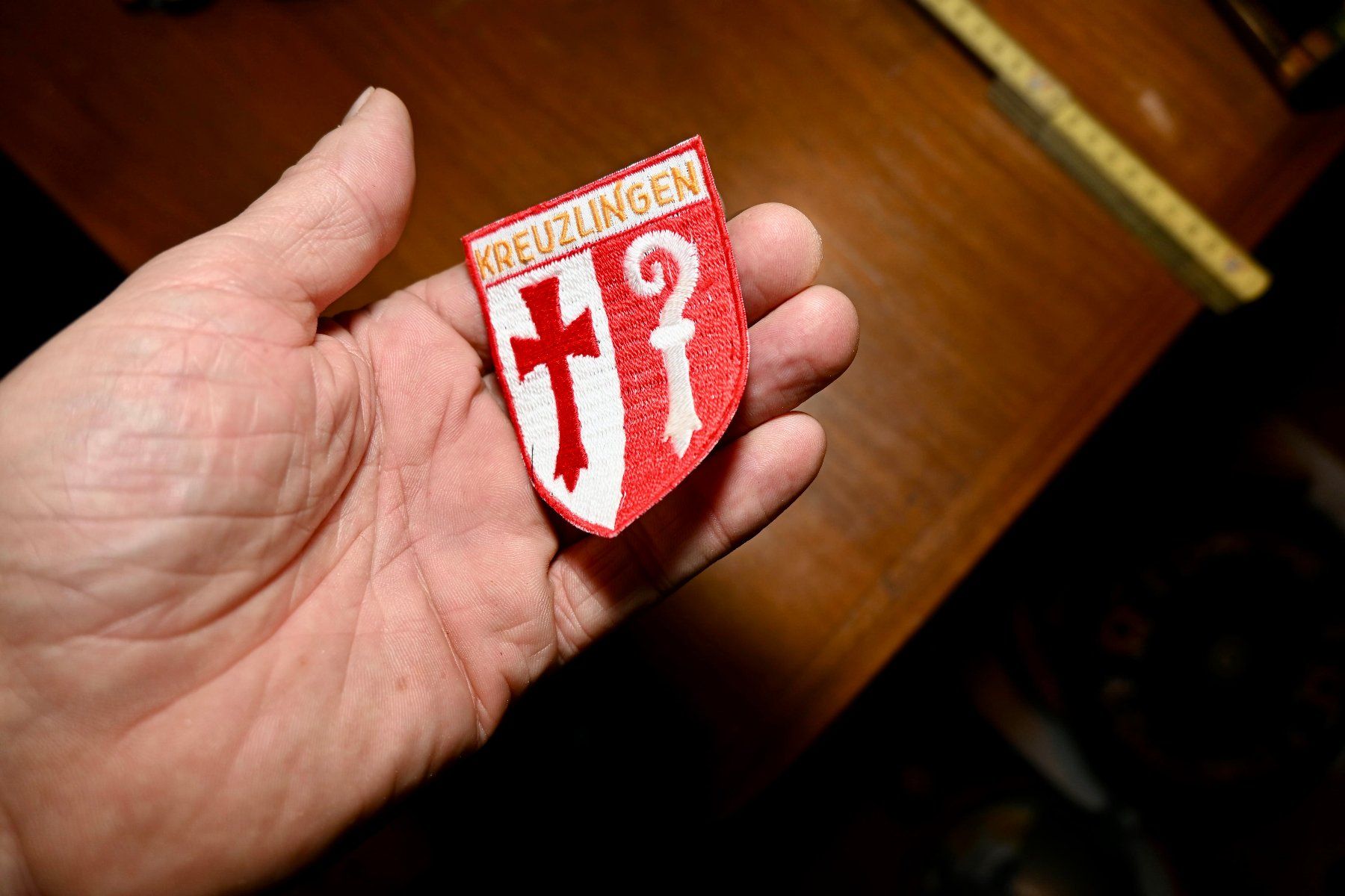 Swiss Placchette & Badge: WAPPEN Kreuzlingen PATCH badge AUFNÄHER – Usato da Pfaffhausen venduto da mono_rec 1