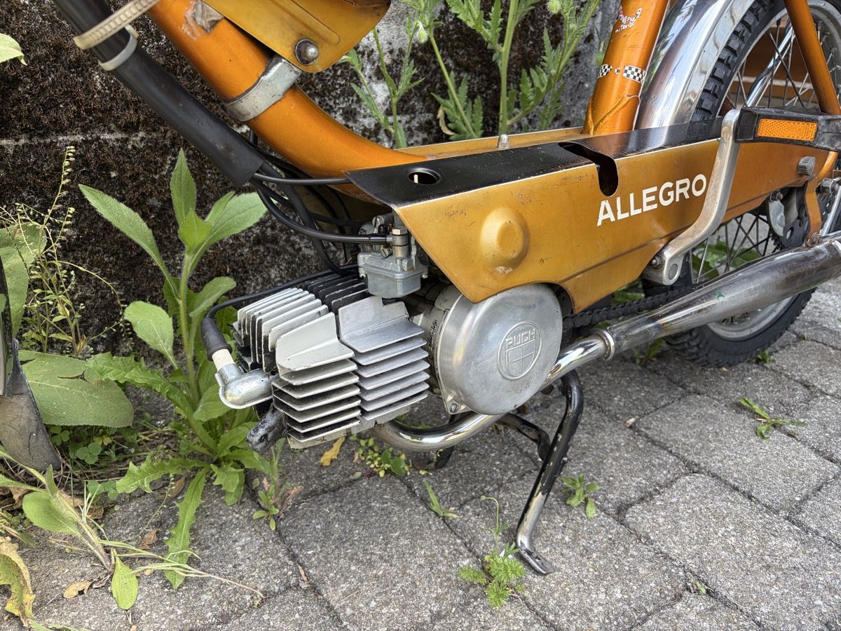 Puch Ciclomotori: Mofa Puch Allegro Apn mit Ausweis – Usato da Latterbach venduto da Bbutz98 5