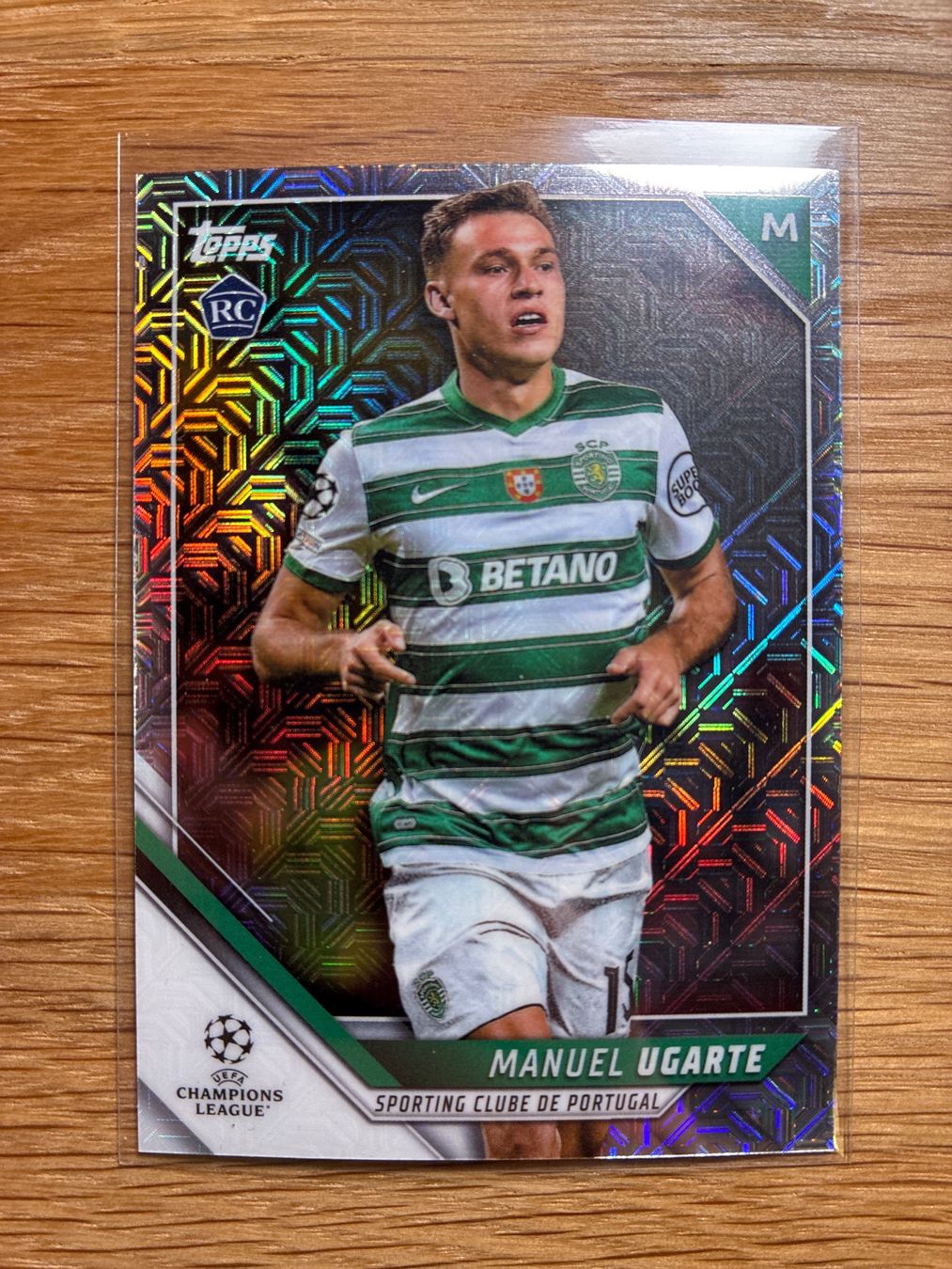 Topps Sammelbilder & Trading cards: Topps Chrome Japan Manuel Ugarte Sporting RC Mojo – Gebraucht aus Wangenried von Garagara