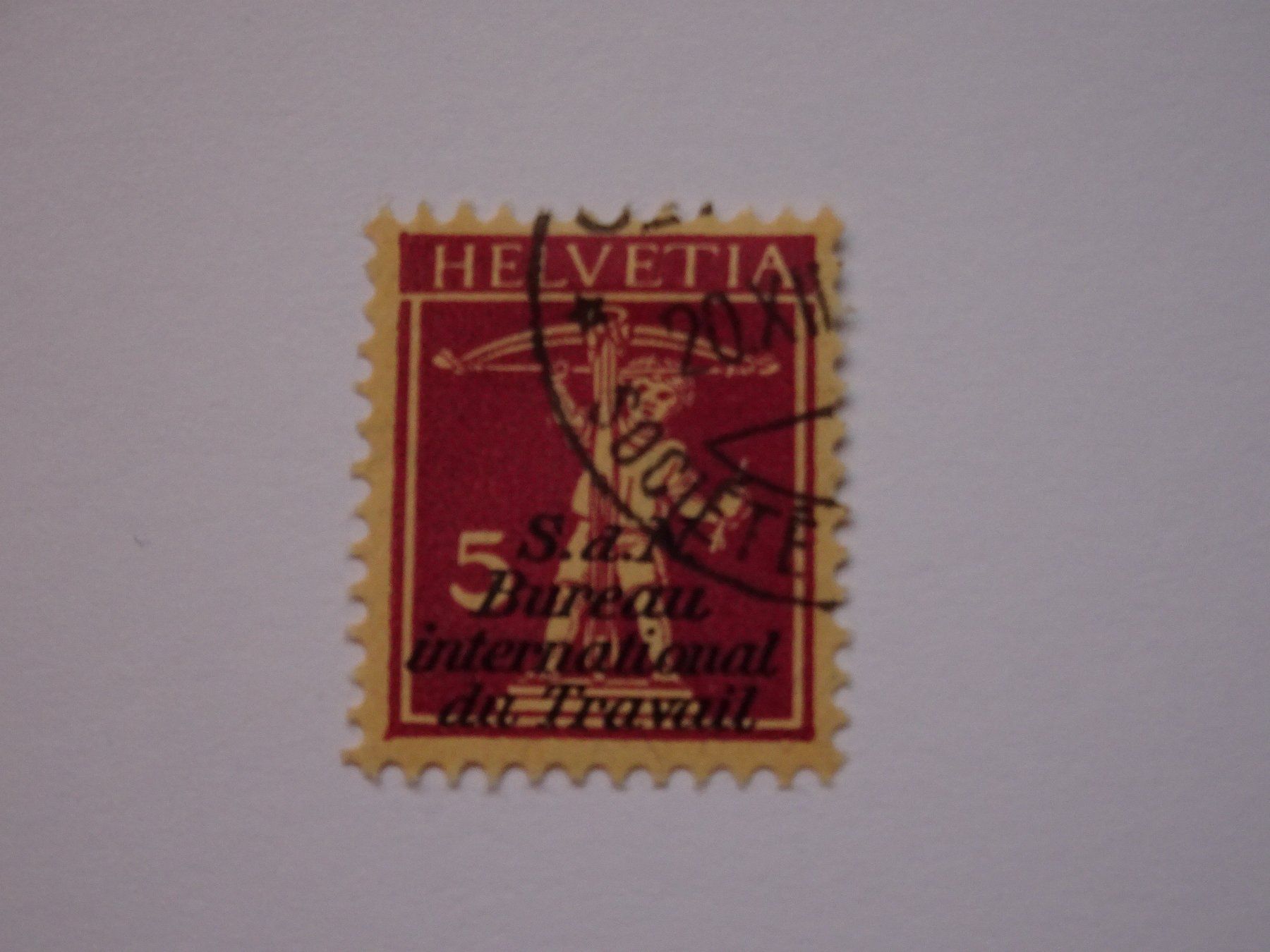 Tous les timbres: BIT 1928 – D'occasion à Aadorf par Chnorli-Furz