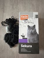 FLAMINGO Katzen-Sicherheitsnetz Sekura 6×3 m XXL Schwarz