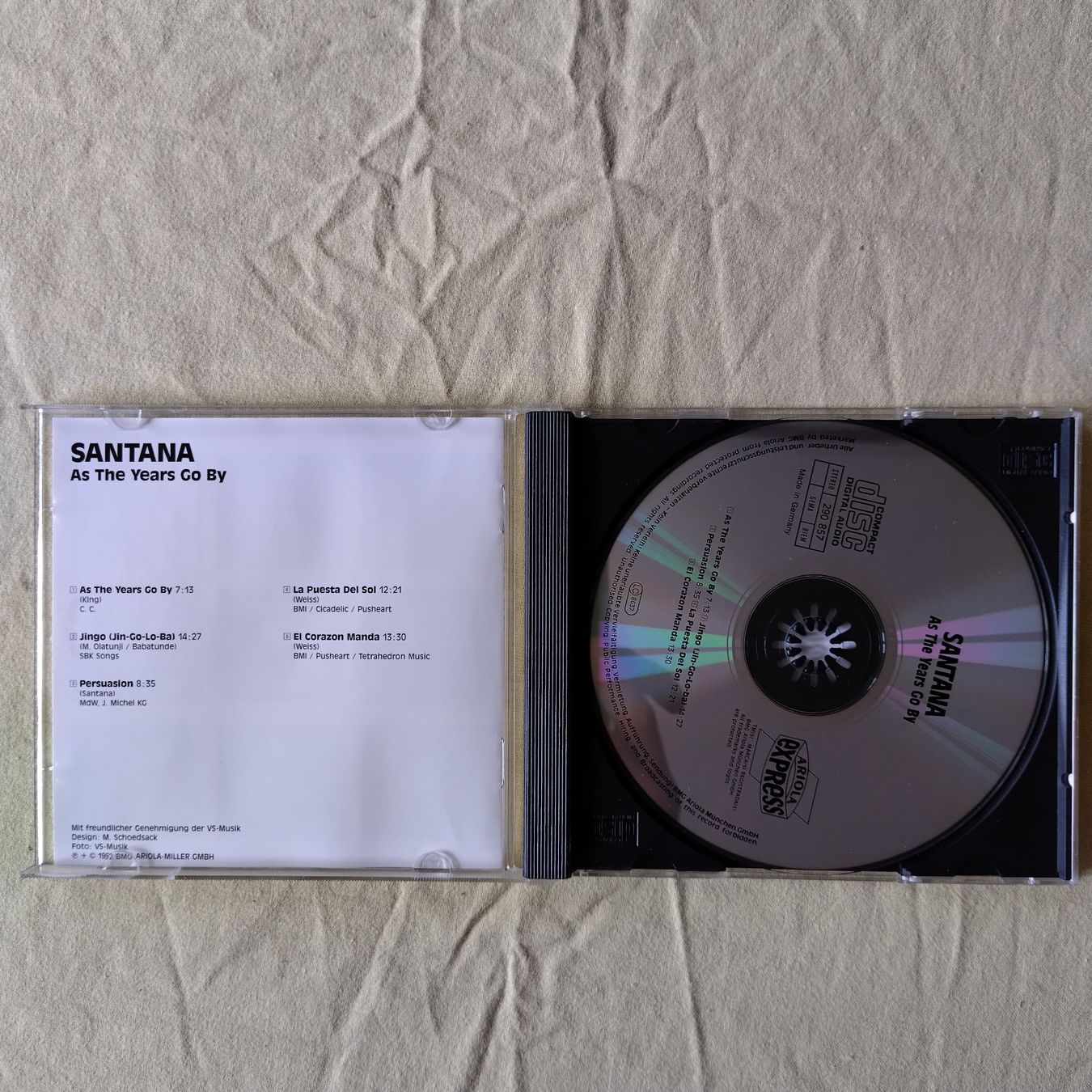 CD: CD von Santana – Usato da Buchs venduto da mdi_mpx5 1