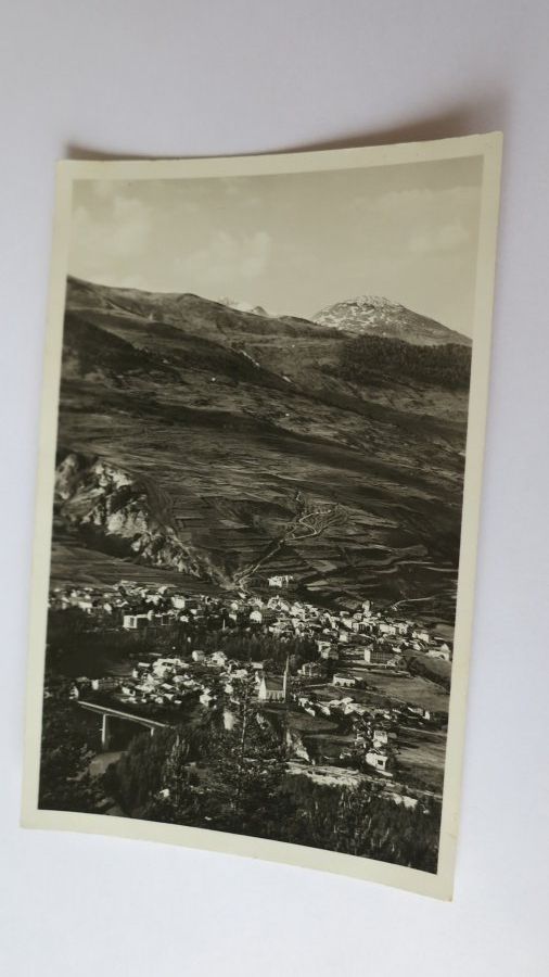 Cartoline postali: Schuls / GR - Das Kurort im Unter-Engadin - 1939 – Usato da Jona venduto da centumprata