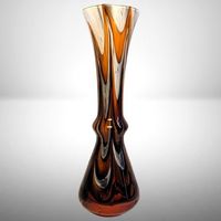 ✨ Vase 70er Vintage 🇮🇹 Opaline Florence Pop-Art Design ✨