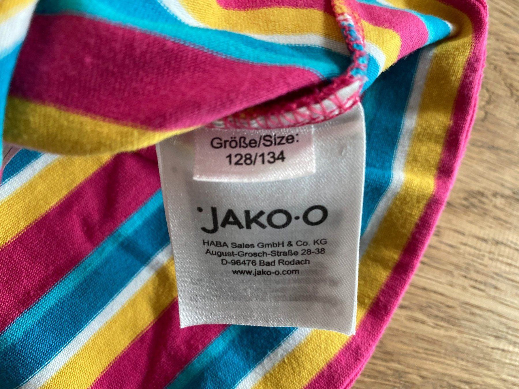 Jako-O Vestiti & Gonne: Jako-o Ringelrock, fuchsia, 128/134 – Usato da Steinerberg venduto da luckyfin 1