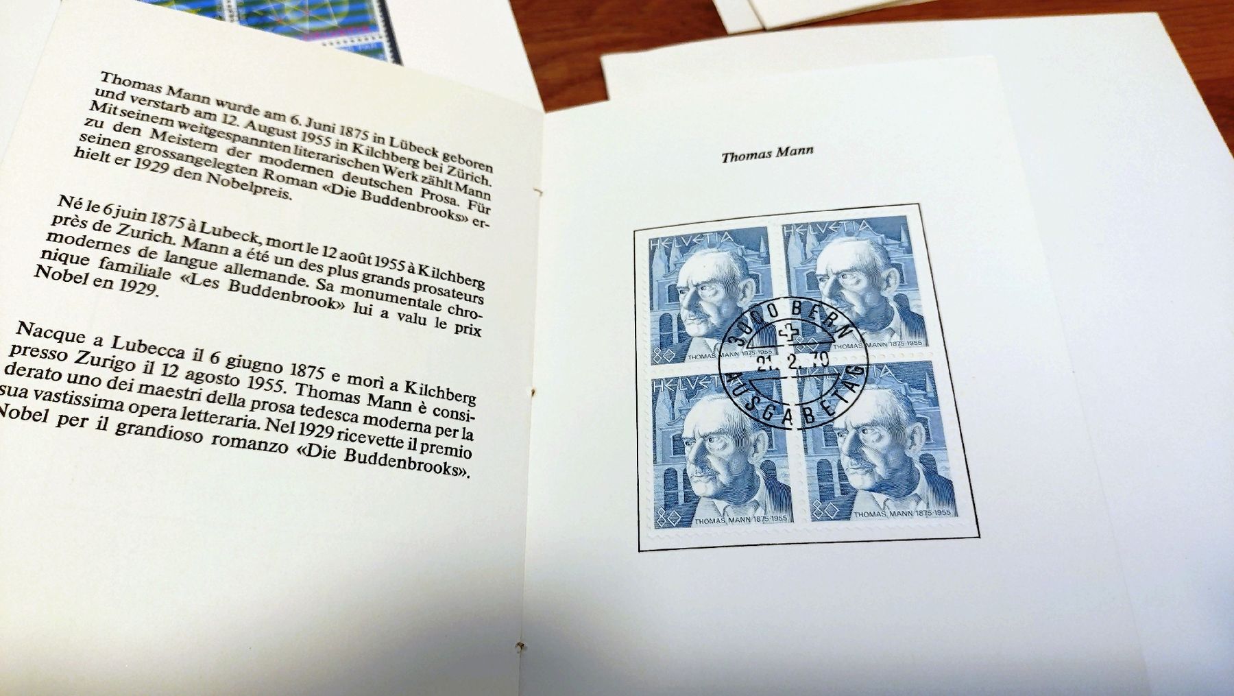 Tutti i francobolli: Briefmarken Sonderausgaben Schweiz – Nuovo (secondo la descrizione) da Tägerschen venduto da cupra81 9