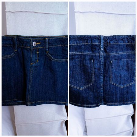 Jeansrock mini  Grösse 34/36