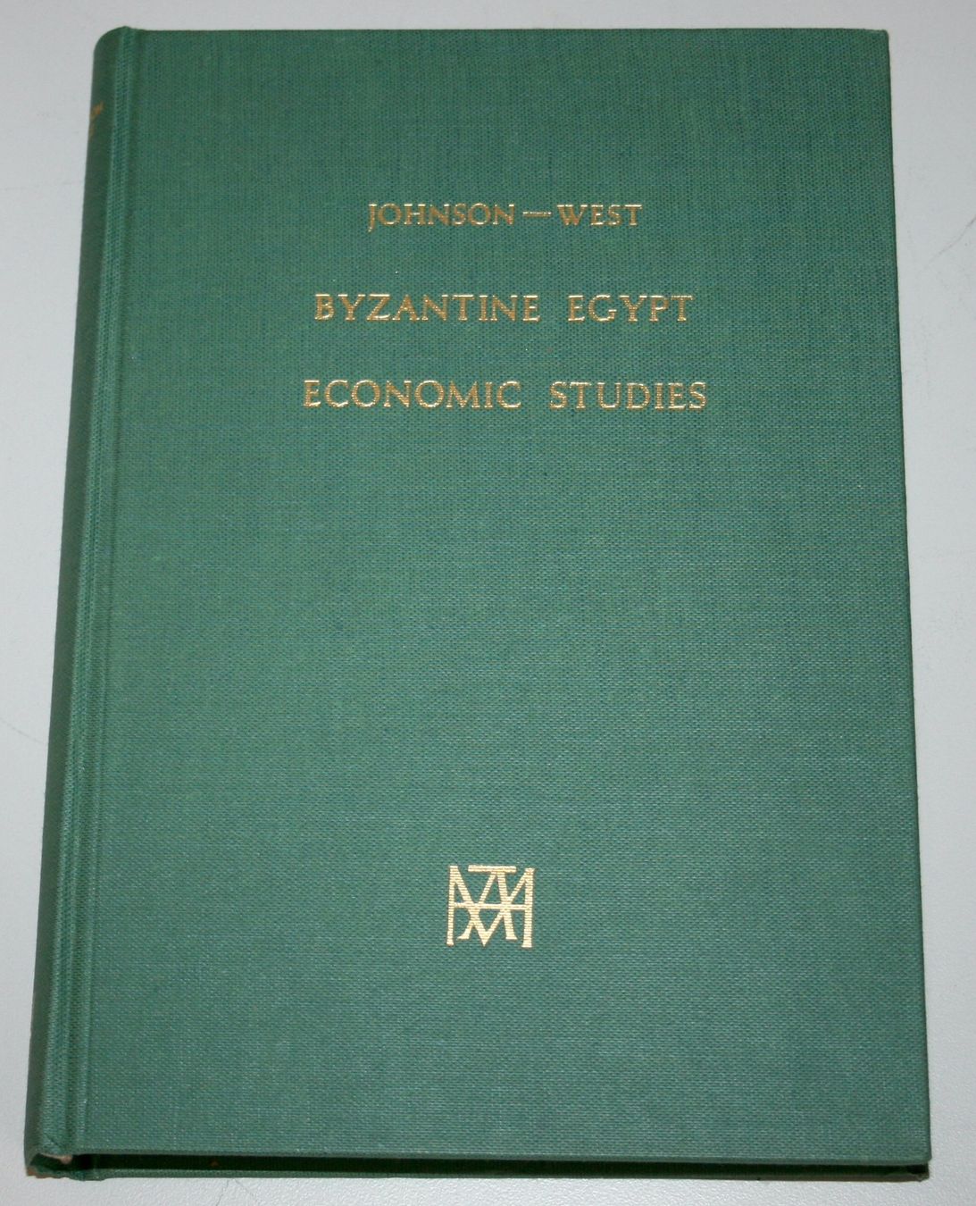 Bücher: Johnson - West: Byzantine Egypt: economic studies, 1967 – Gebraucht aus Schaffhausen von Kartenprofi