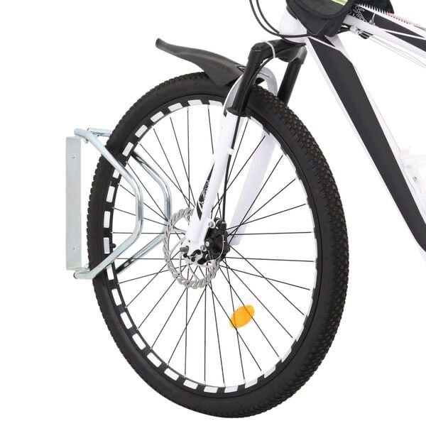 Veloständer: Support de bicyclette mural 2 pcs acier galvanisé – Neu und originalverpackt aus Palézieux von bantouklan1 1
