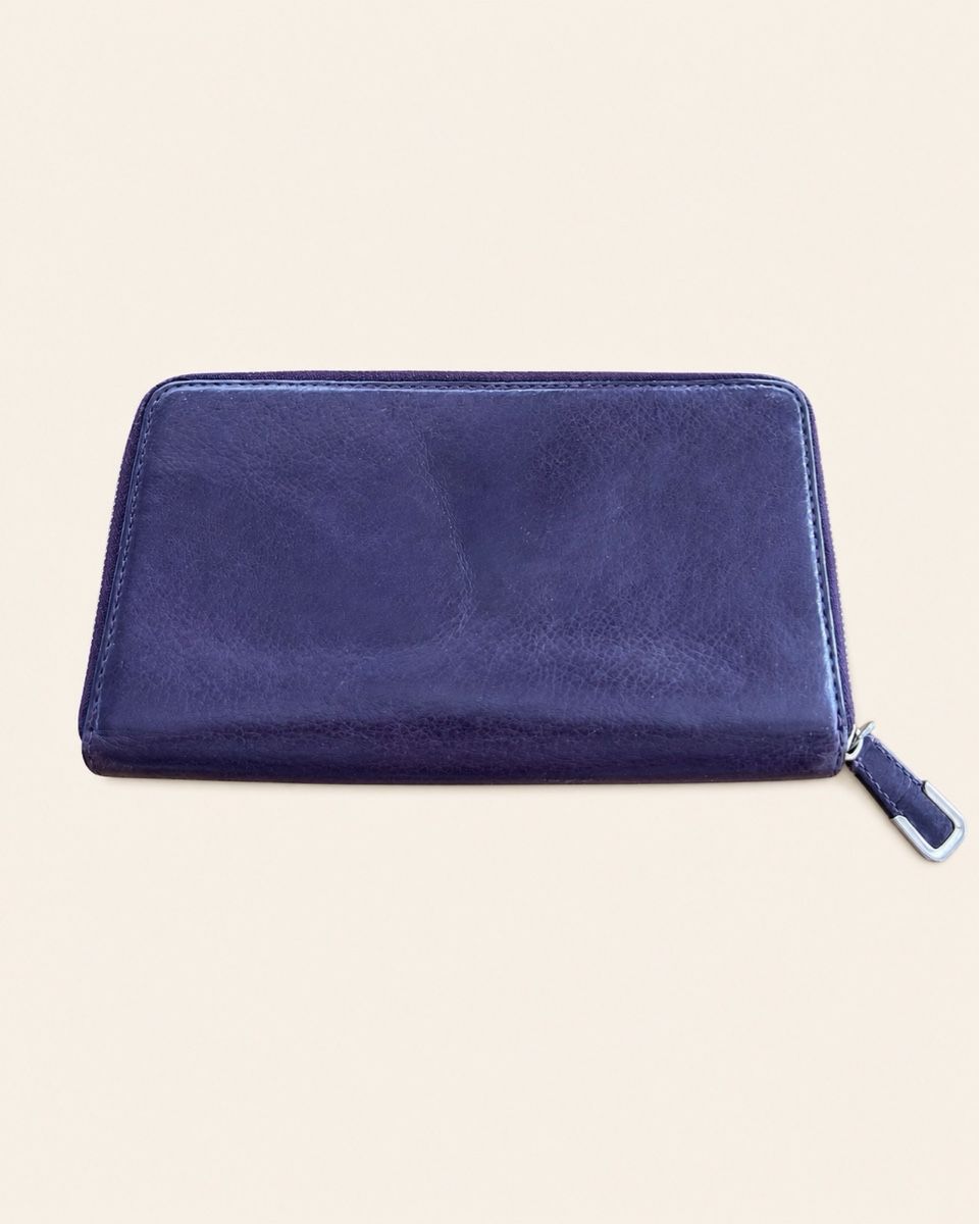Coach Portemonnaie: Coach Purple Leather Wallet  – Gebraucht aus Saland von ele_vc96 1