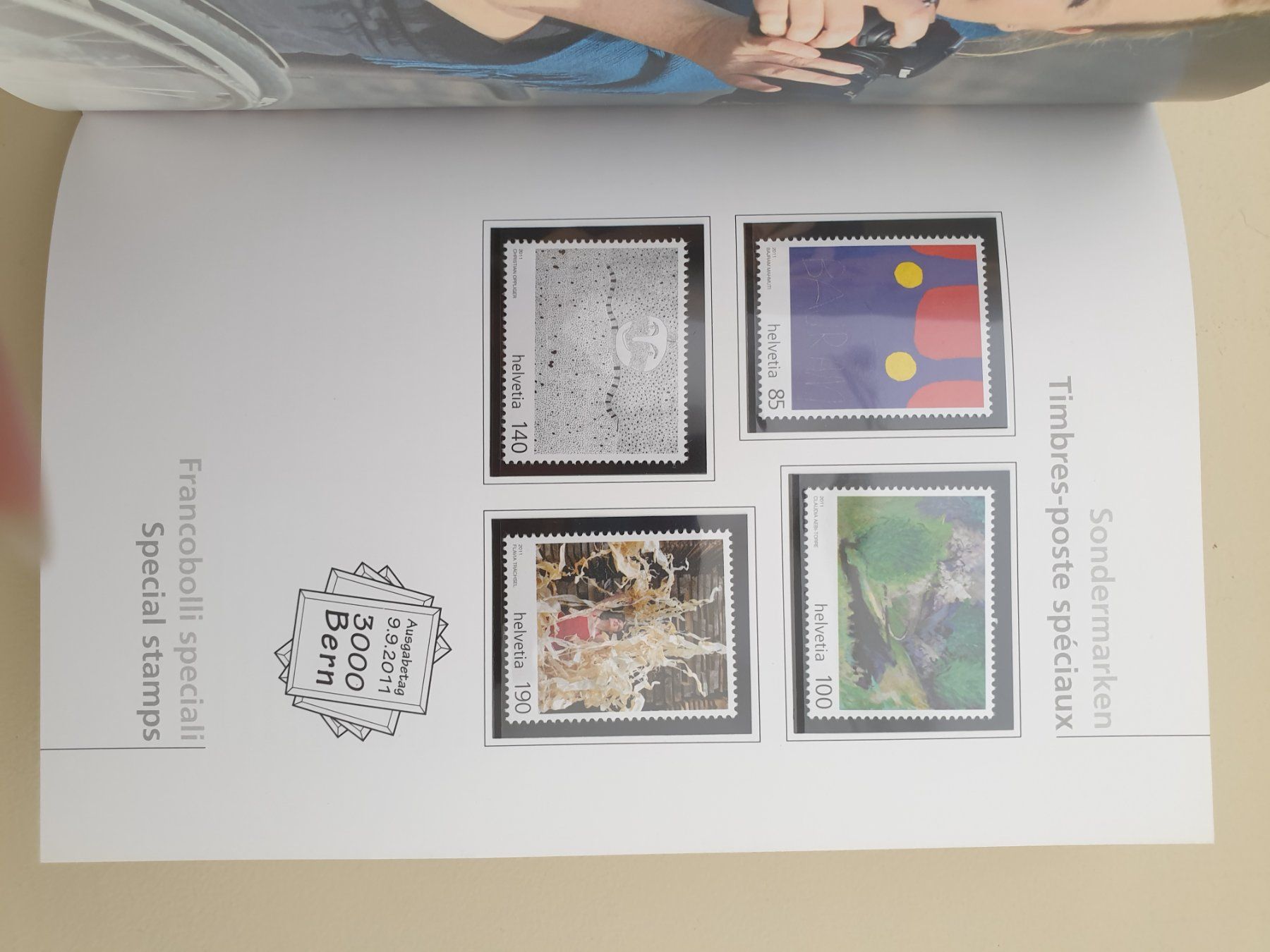 Tutti i francobolli: Schweizer Briefmarken Jahrbuch 2011 postfrisch Top – Nuovo (secondo la descrizione) da Frauenfeld venduto da Kasico 8